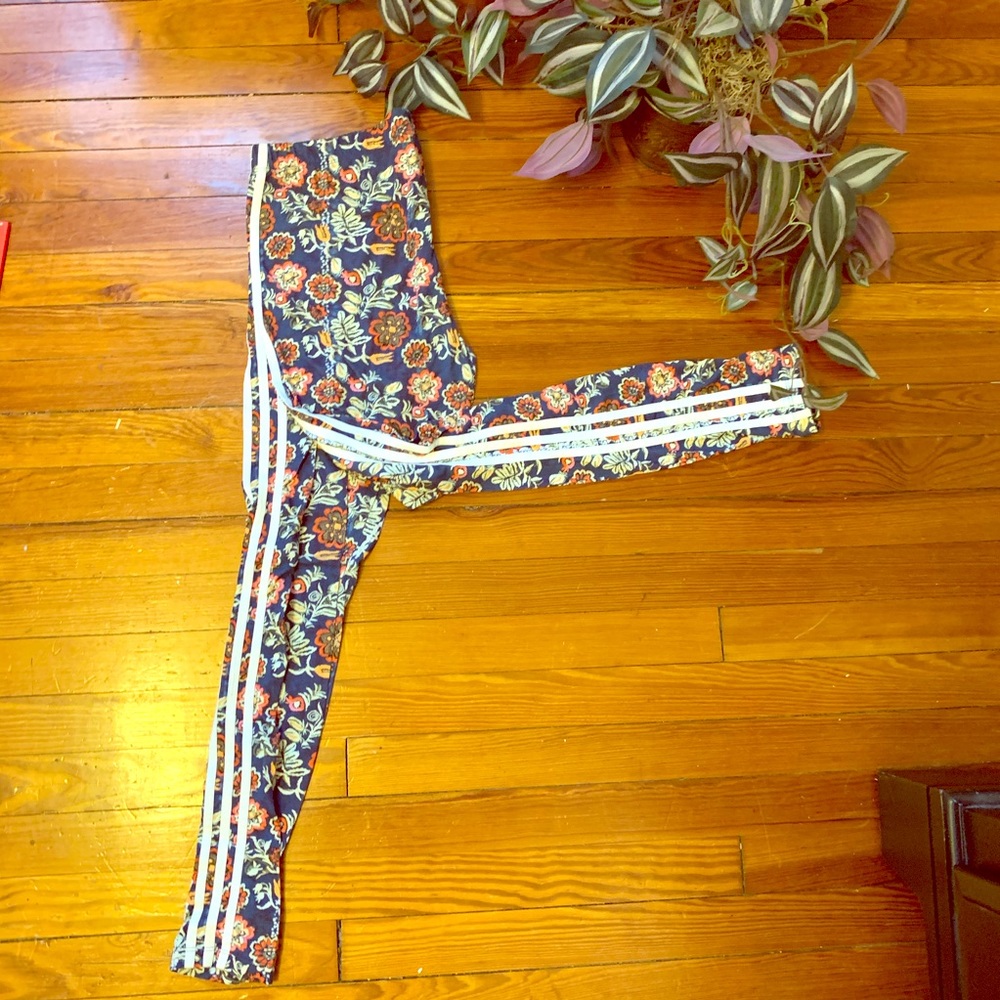 Adidas floral leggings
